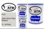 Preview: Ford, Satin Silver Pearl Metallic, TL / M7049: 1L Lackdose + 1L Klarlack + 500ml Härter - Set, von ATW Autoteile West.